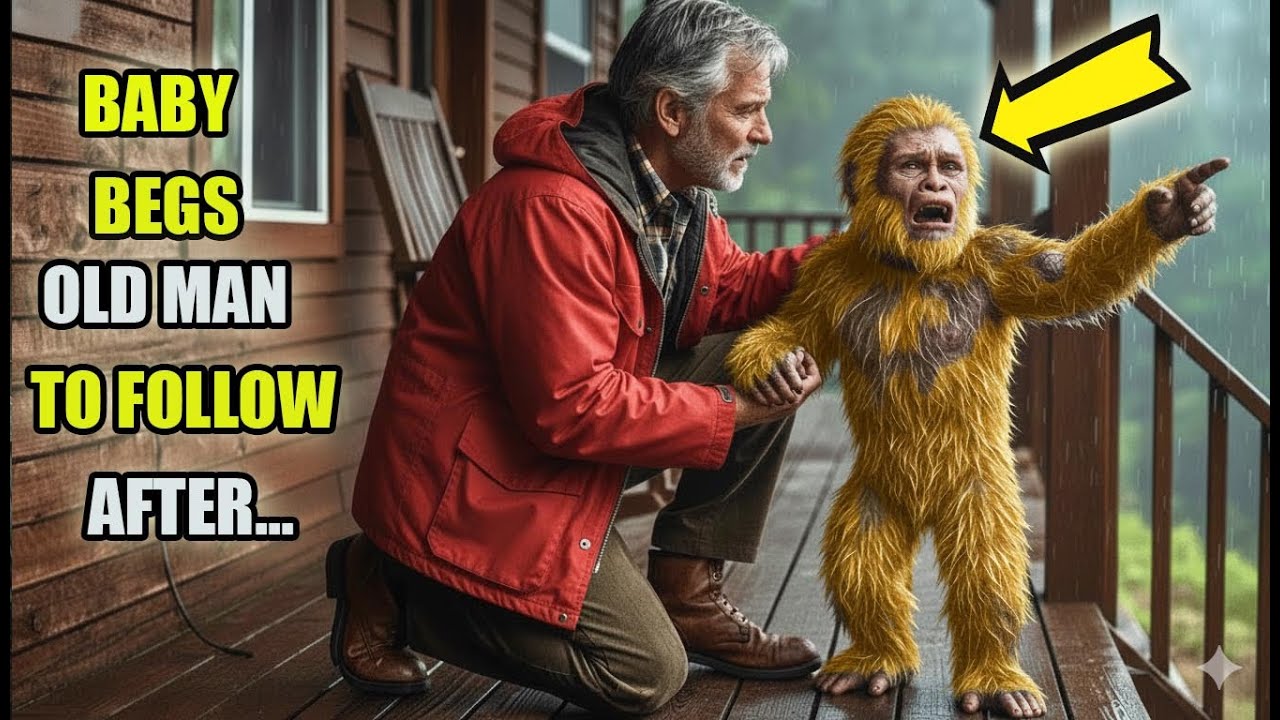 Crying Baby Bigfoot Begged Him To Follow   What Awaited Was Beyond Belief