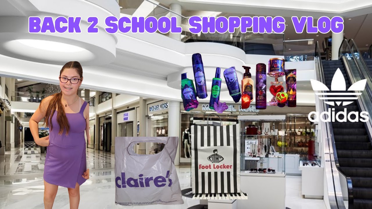 Back 2 School Shopping Vlog