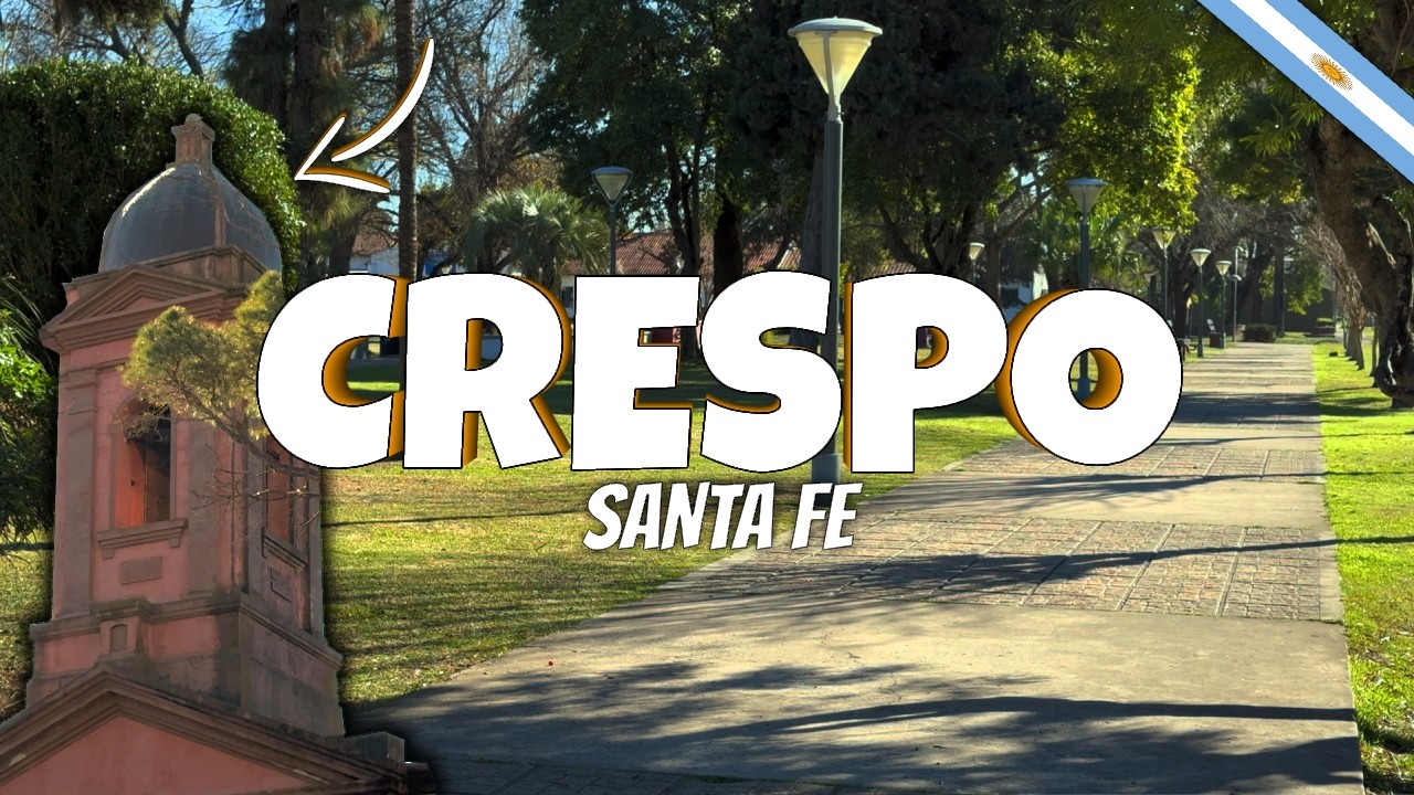 De estación ferroviaria a pueblo con alma — 📍Crespo, Santa Fe