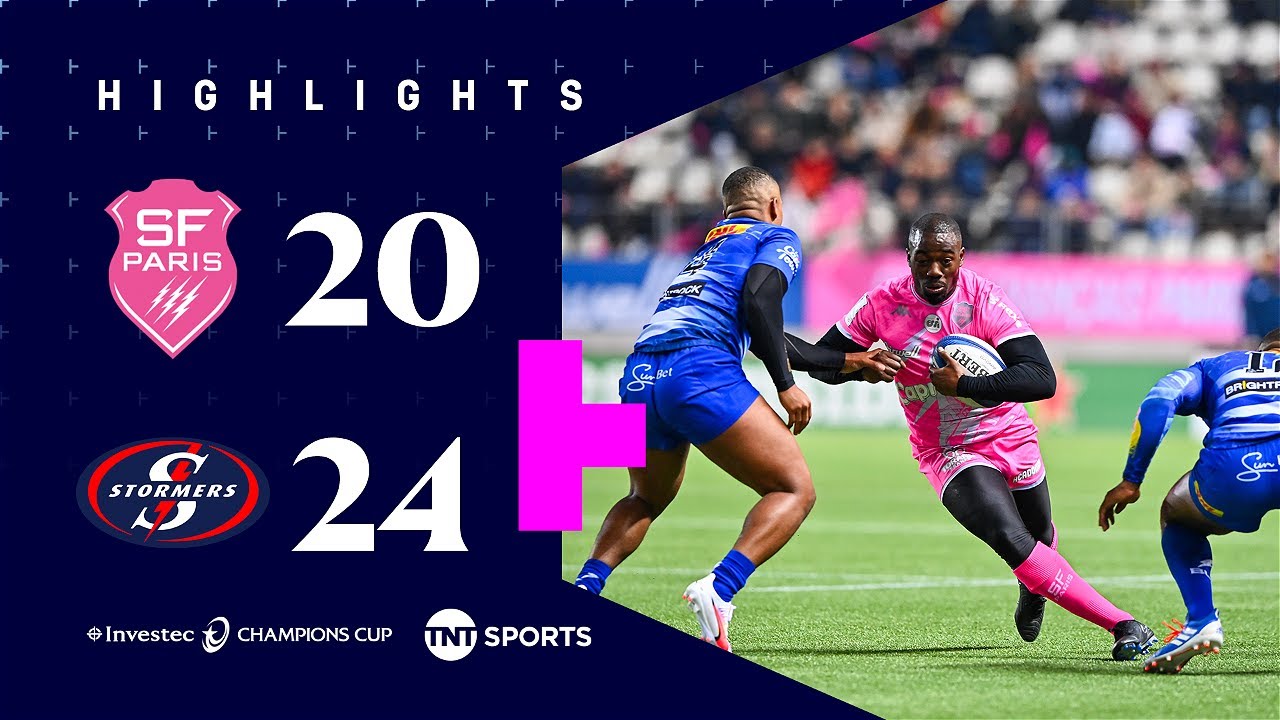 Bonus-Point Triumph 💪 | Stade Francais 20-24 Stormers | Investec Champions Cup Highlights
