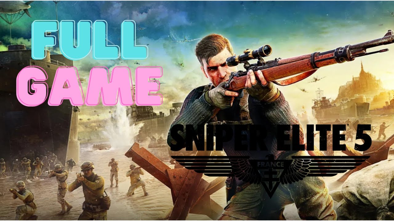 Sniper Elite 5 Full Gameplay 2024.