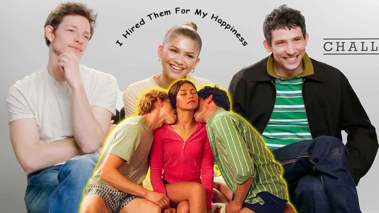 Zendaya Flirty Exchange With Mike Faist and Josh O'Connor