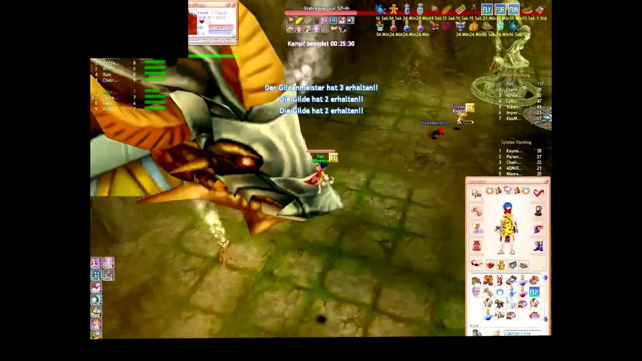 ♦[ FlyFF ]♦TwoWorlds BP Guild War  POV ♦Wireless♦