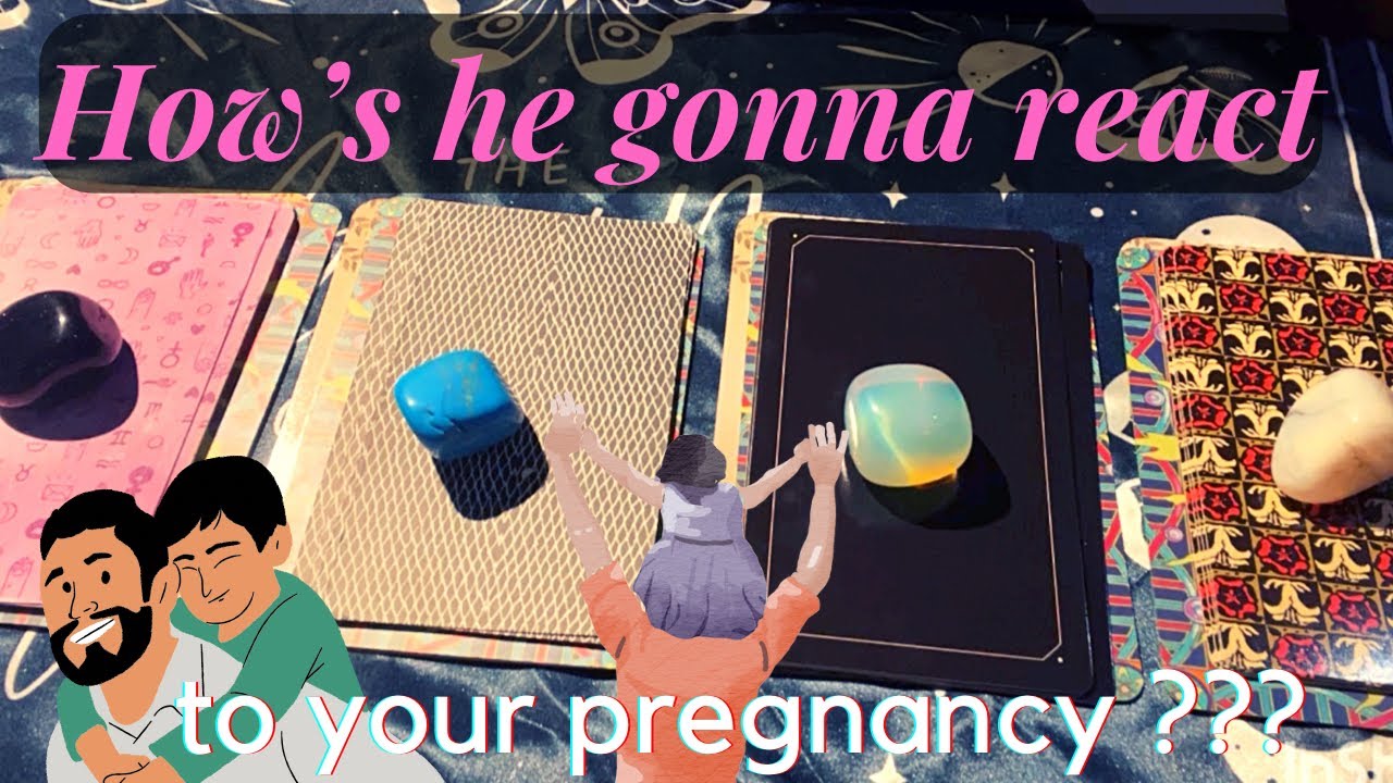🫢How’s he gonna react to your pregnancy announcement?😳 baby daddy energy pick a card reading