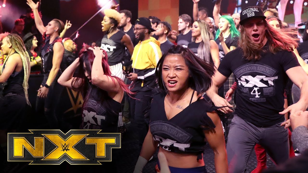 Празднование Survivor Series на NXT становится жарким: WWE NXT, 27 ноября 2019 г.