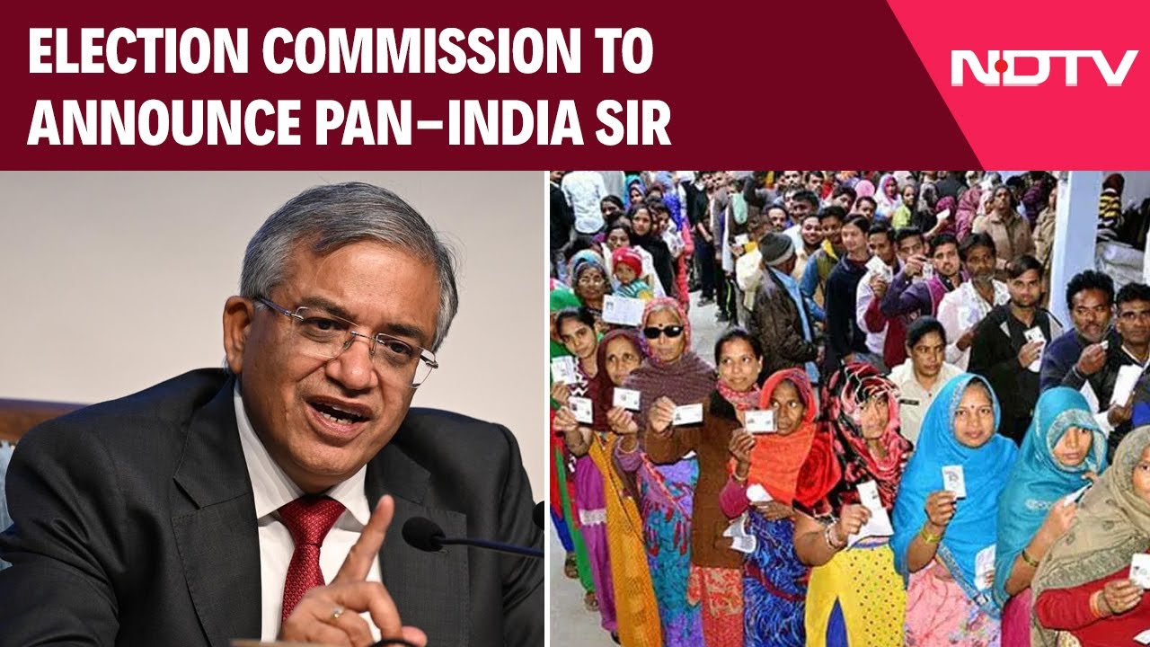 Nationwide SIR | Election Commission To Announce SIR Schedule In 10 States Amid Political Row