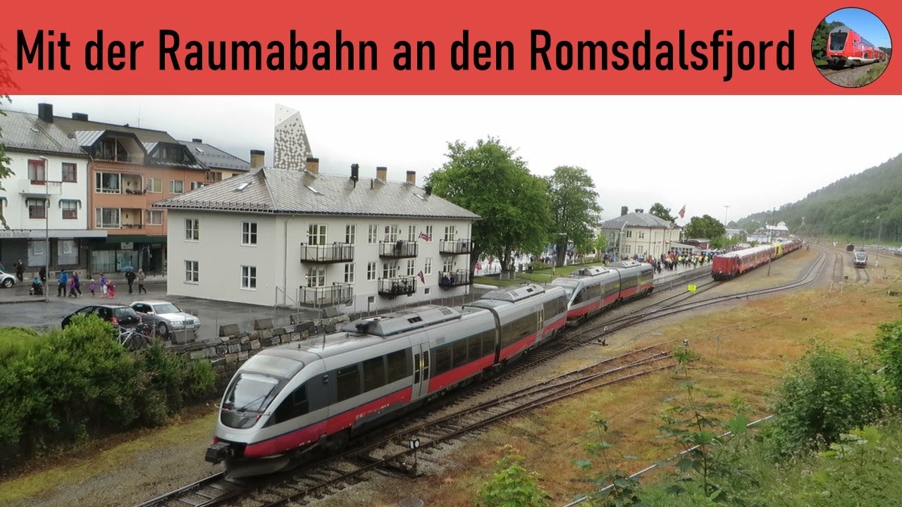 Mit der Raumabahn an den Romsdalsfjord, Norwegen (The Rauma railway to the Romsdalsfjord)