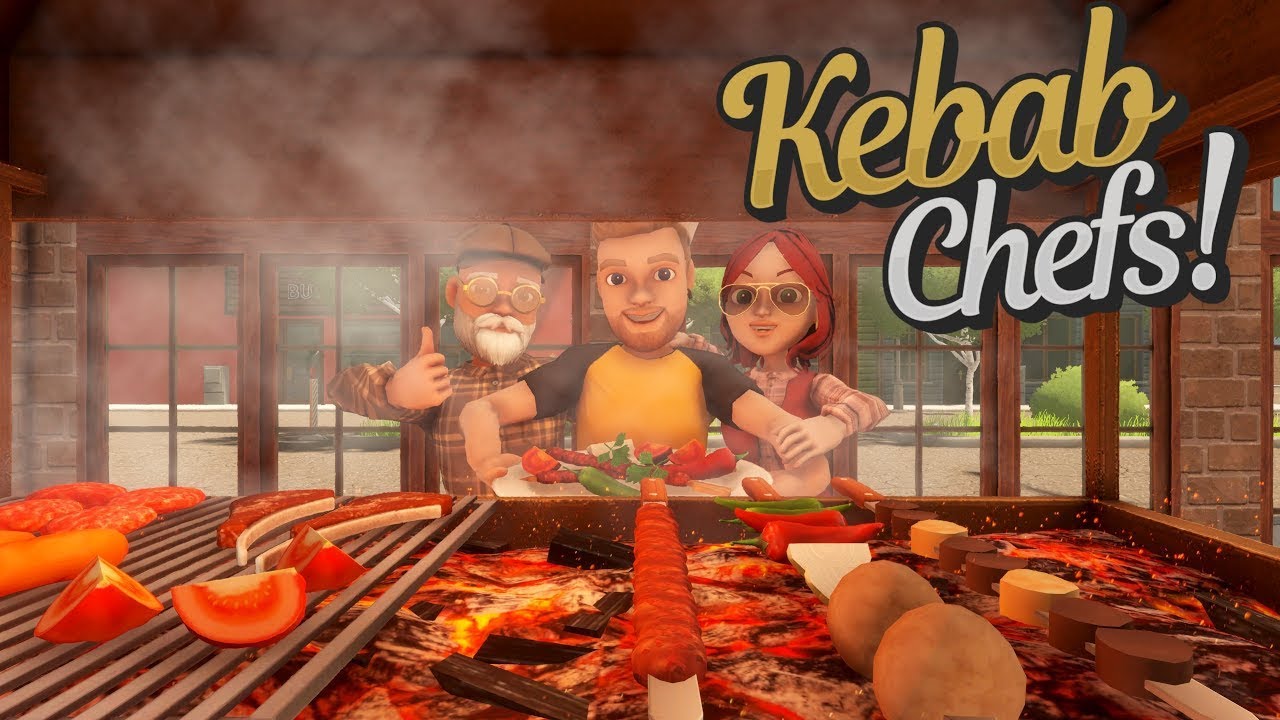 Kebab Chefs! Restaurant Simulator #01: Otwieramy Kebaba! w/ Marcioszka || #kebabsimulator #kebab