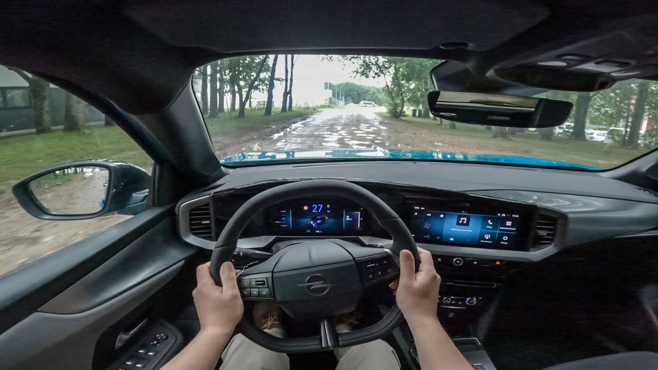 NEW 2025 Opel Mokka 1.2 Turbo (145 Hp) Hybrid POV Test Drive @DRIVEWAVE1