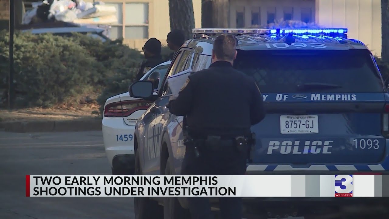 Two early morning Memphis shootings under investigation