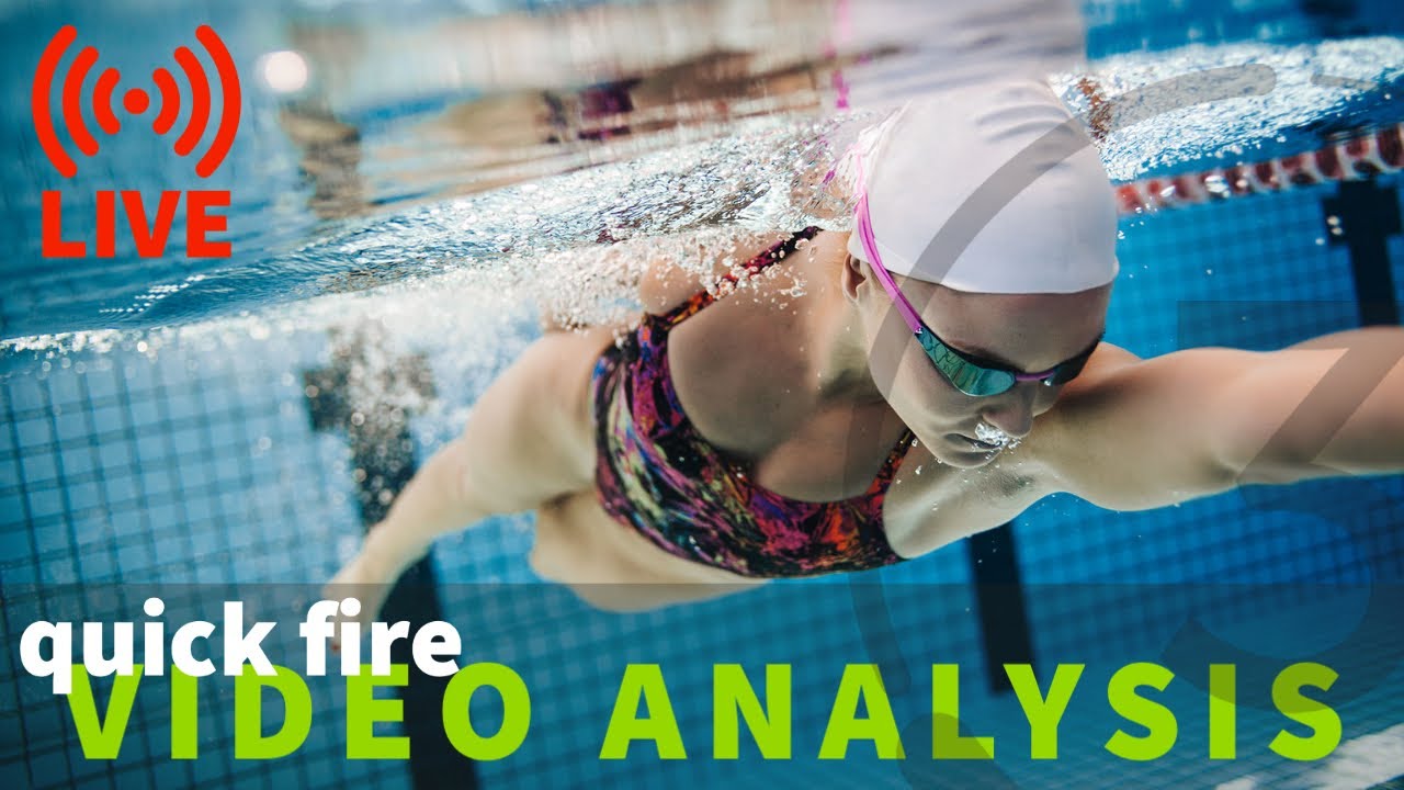 Quick fire LIVE video swim analysis by professional swim and triathlon coaches - Flo