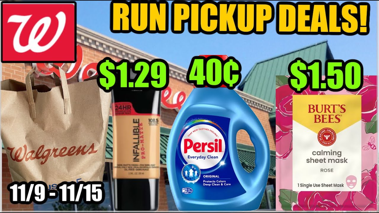 WALGREENS CURBSIDE DEALS (11/9 - 11/15)