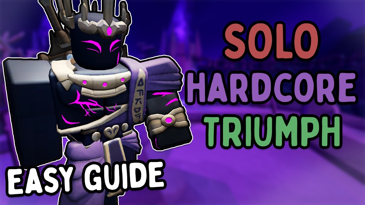Easy Solo Hardcore Triumph + Easy Guide | TDS Hardcore Rework