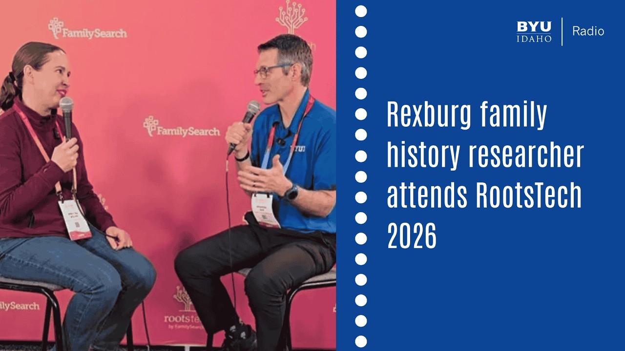 Rexburg family history researcher attends RootsTech 2026