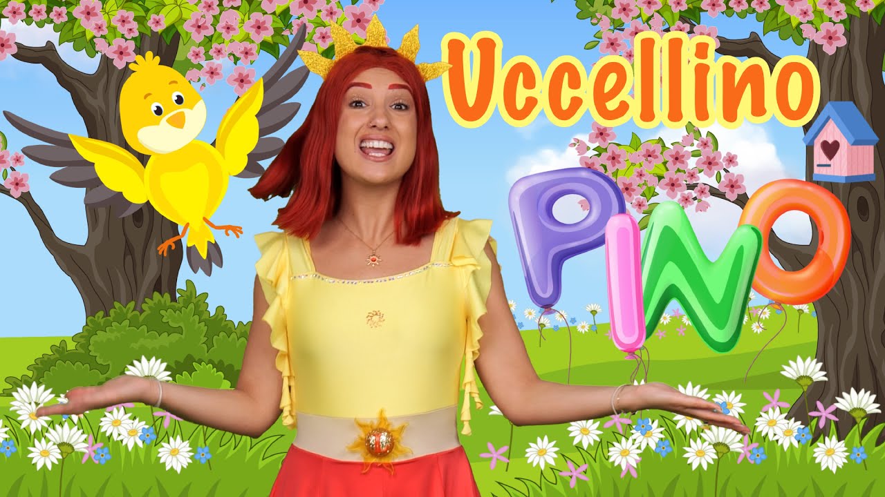 Lucilla - L'UCCELLINO PINO 🐦 feat. La Brigata Canterina