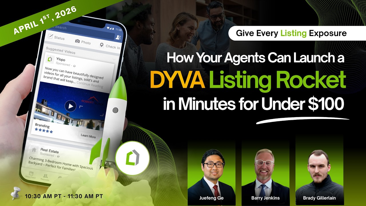 How Your Agents Can Launch a DYVA Listing Rocket in Minutes for Under $100