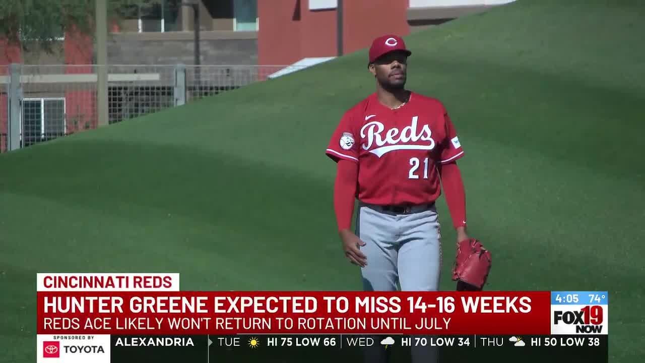 Hunter Greene to miss several months for elbow procedure