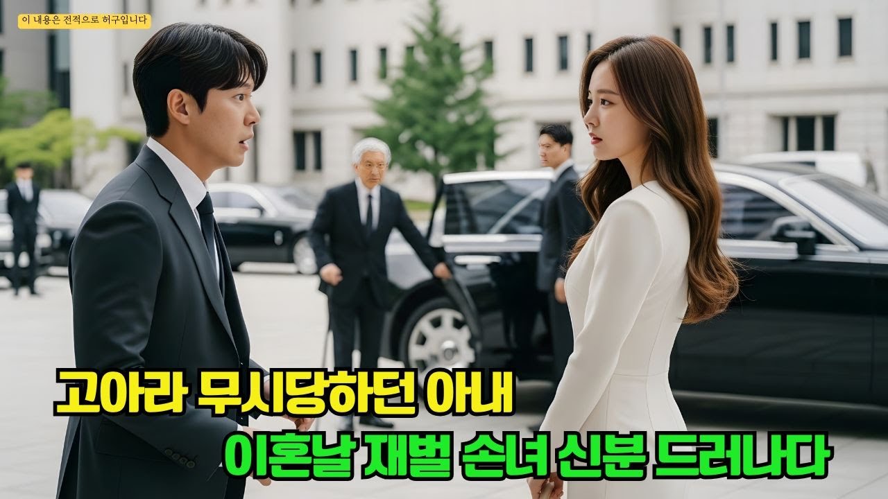 고아인 줄 알고 아내를 짓밟았던 남자, 이혼 재판 날 재벌계 ‘노회장’이 직접 검은 차량 행렬로 잃어버린 손녀를 데리러 오다!