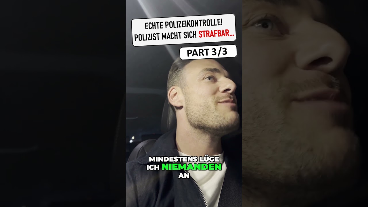 Polizeikontrolle: Wenn die Polizei L&Uuml;GT und sich strafbar macht | Part 3/3