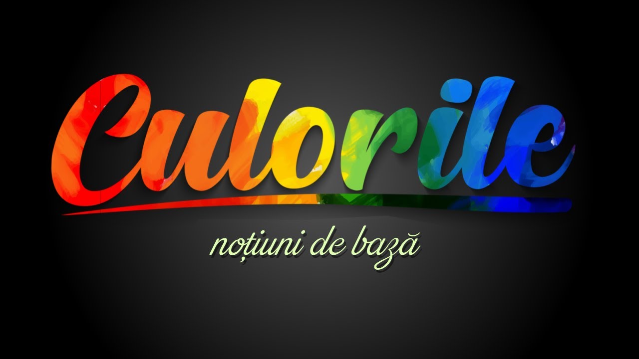 🎨🌈 Despre culori - noțiuni de bază #grădinițapiticilor #educatiecopii #invatamprinjoaca #youtubekids