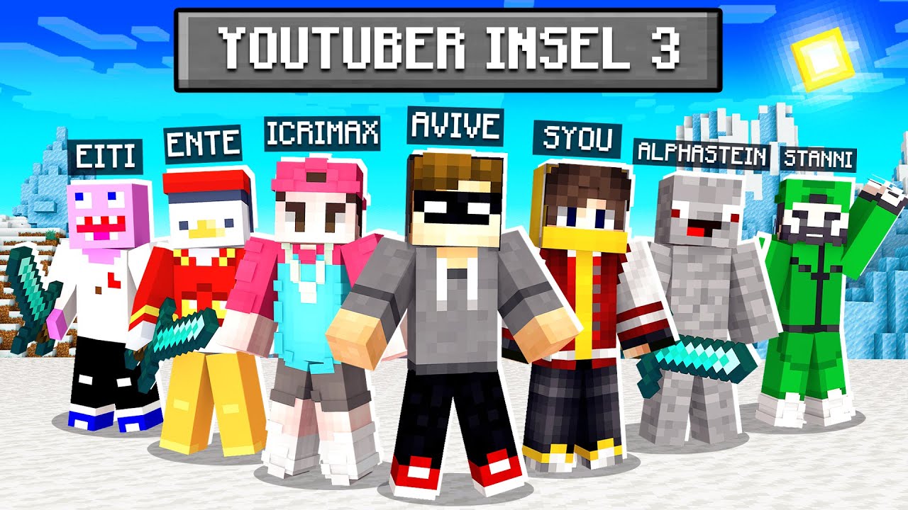Meine 1. Folge YOUTUBER INSEL 3! 😱 (Neues Projekt)