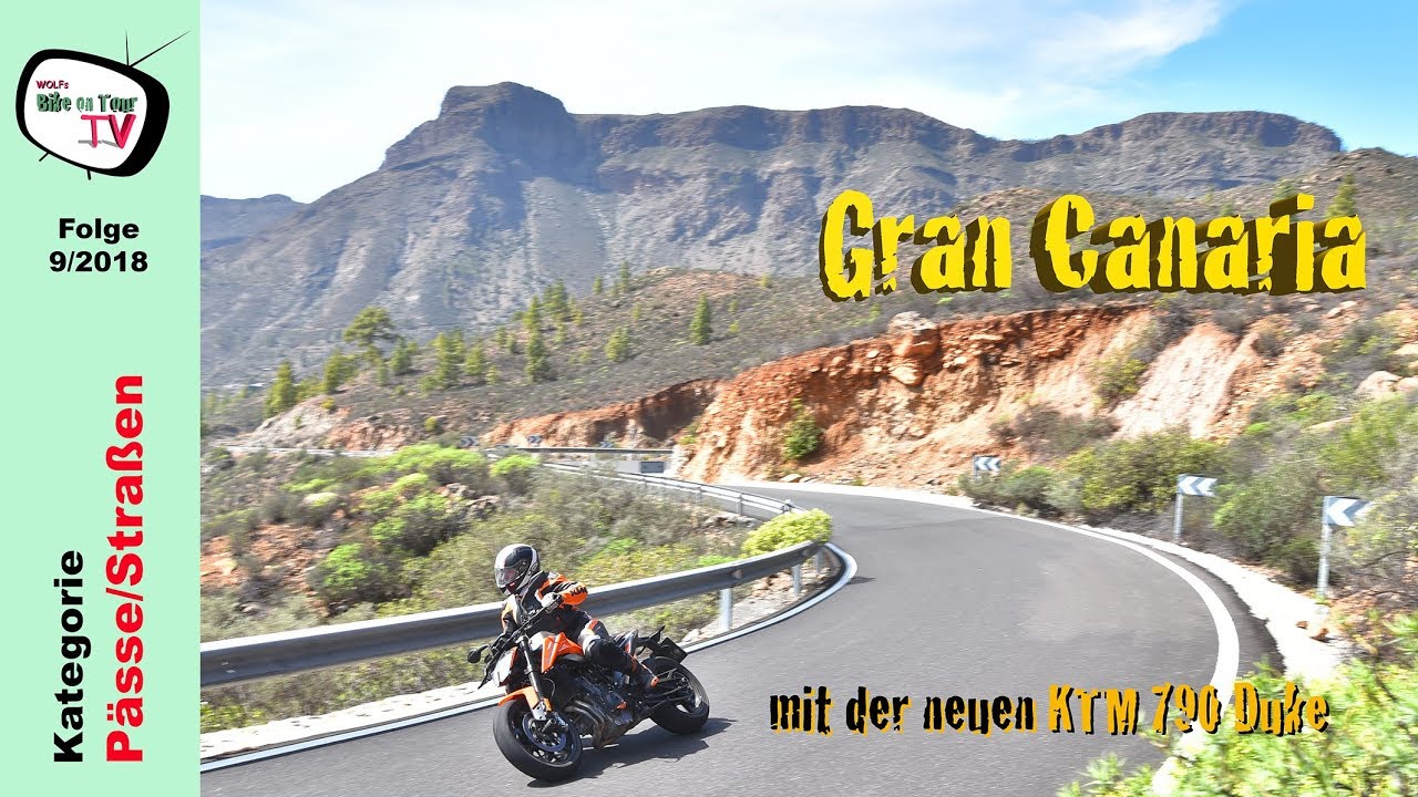 Gran Canaria mit der neuen KTM 790 Duke