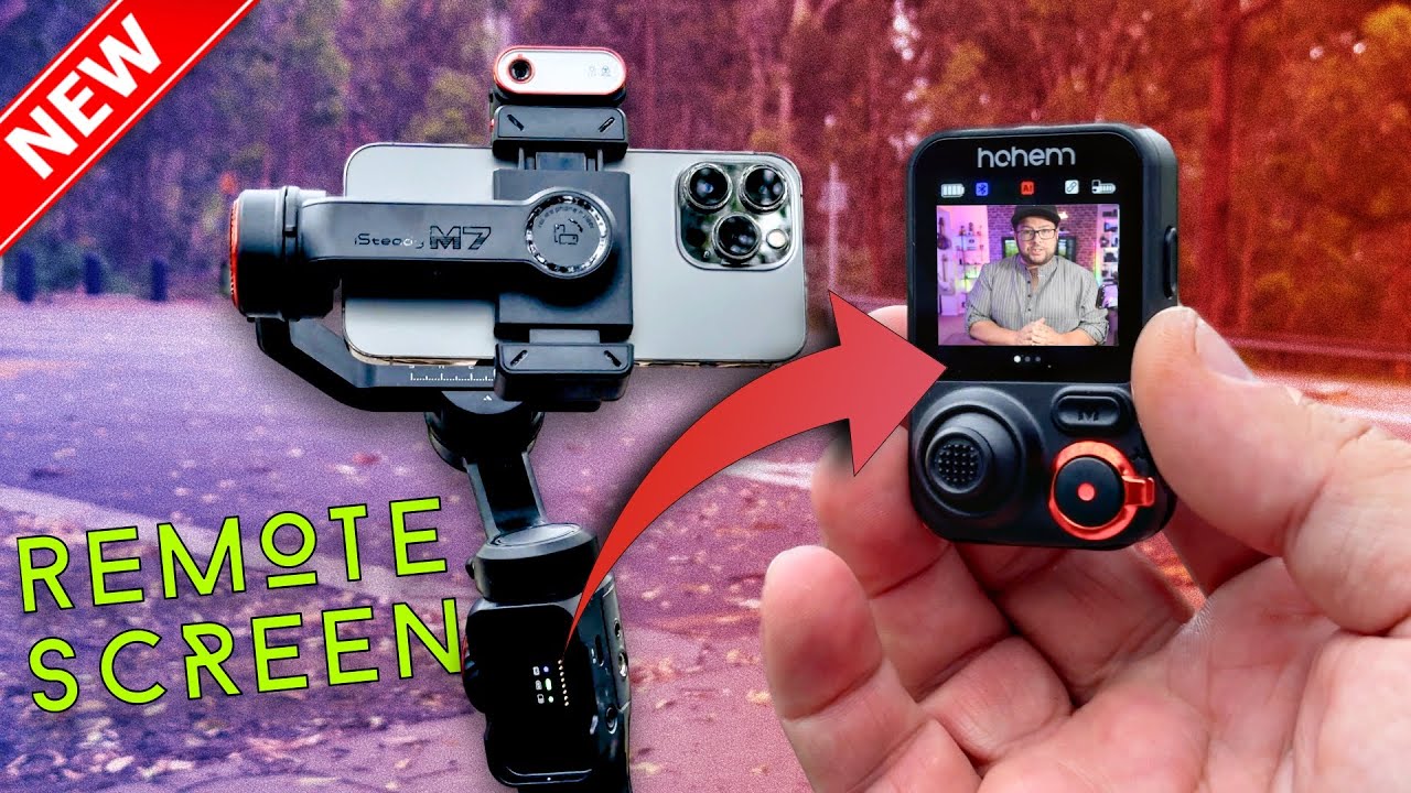 More than a Phone Gimbal... iSteady M7 from Hohem with Remote Screen and More.