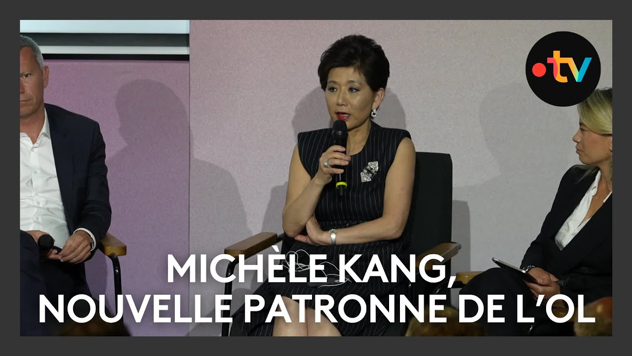 Michèle Kang, présidente de l'OL. Les supporters réagissent