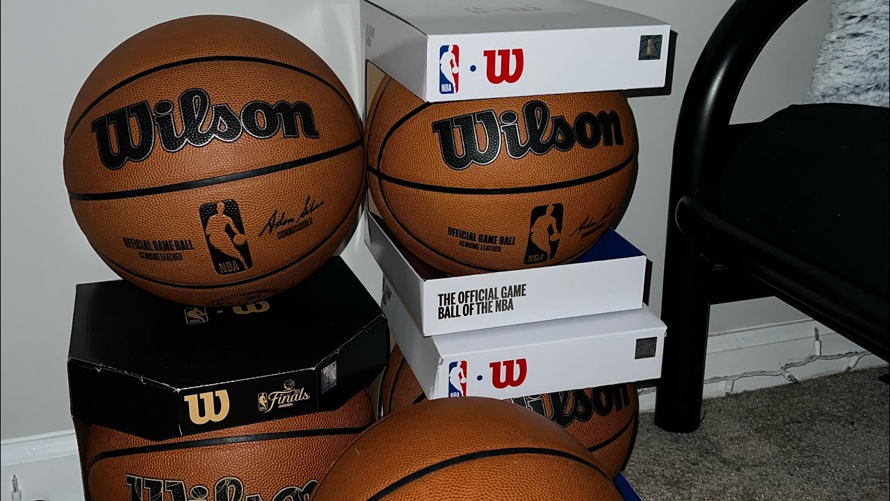 NBA Wilson Basketball & NBA Spalding Basketball Review