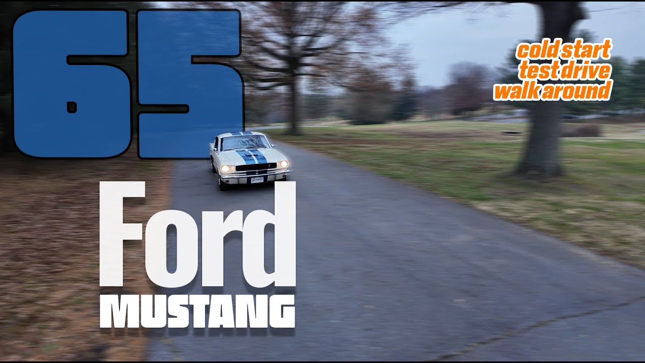 Mustang Fastback GT350 1965 года выпуска — цвет «Уимблдон Уайт», двигатель V8 289 л.с., 4-ступенч...