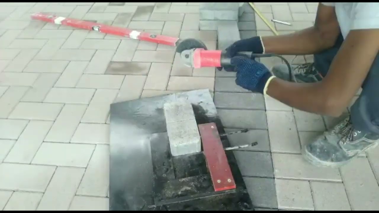 Template for Paver Cutting