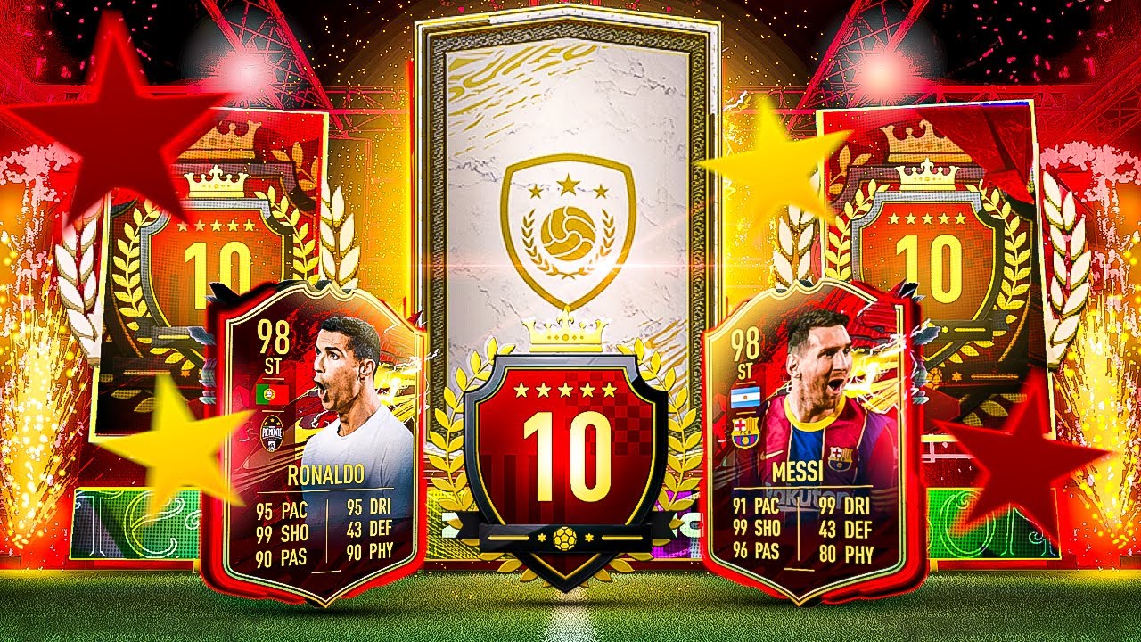 10x ICON MOMENTS PLAYER PICKS! ❤ TOP 200 FUT CHAMPIONS REWARDS - FIFA 21 Ultimate Team