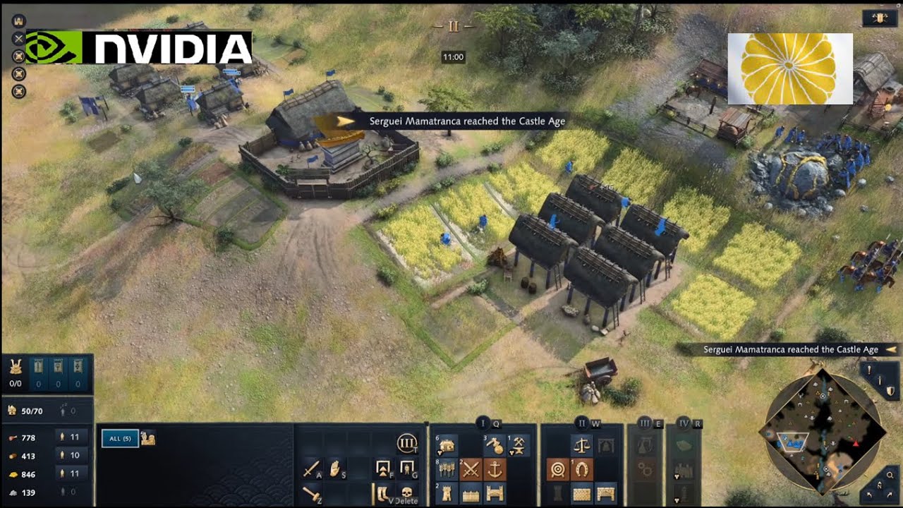 Age of Empires 4 - 1v1 Japanese vs Chinese Fast Win | Multiplayer Gameplay