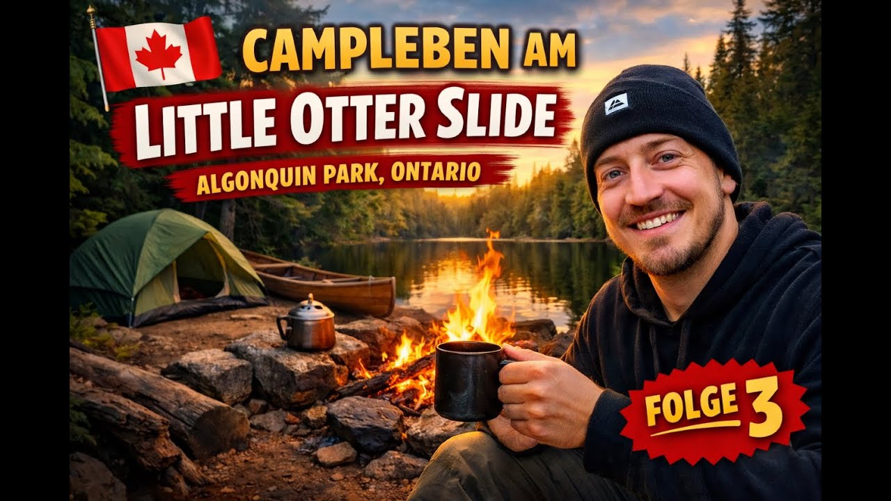 Wildes Kanada Algonquinpark: Campleben am Little Otterslide