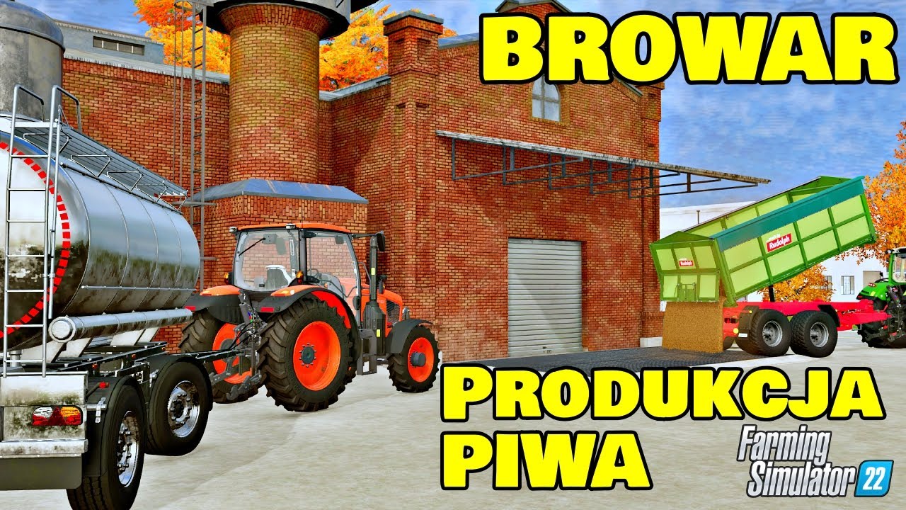 Browar - Produkcja piwa w Farming Simulator 22
