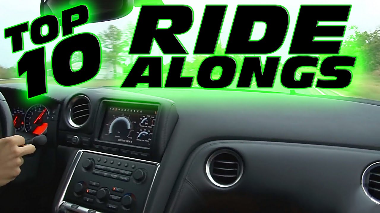 TOP 10 Car Ride Alongs - Over 200mph!