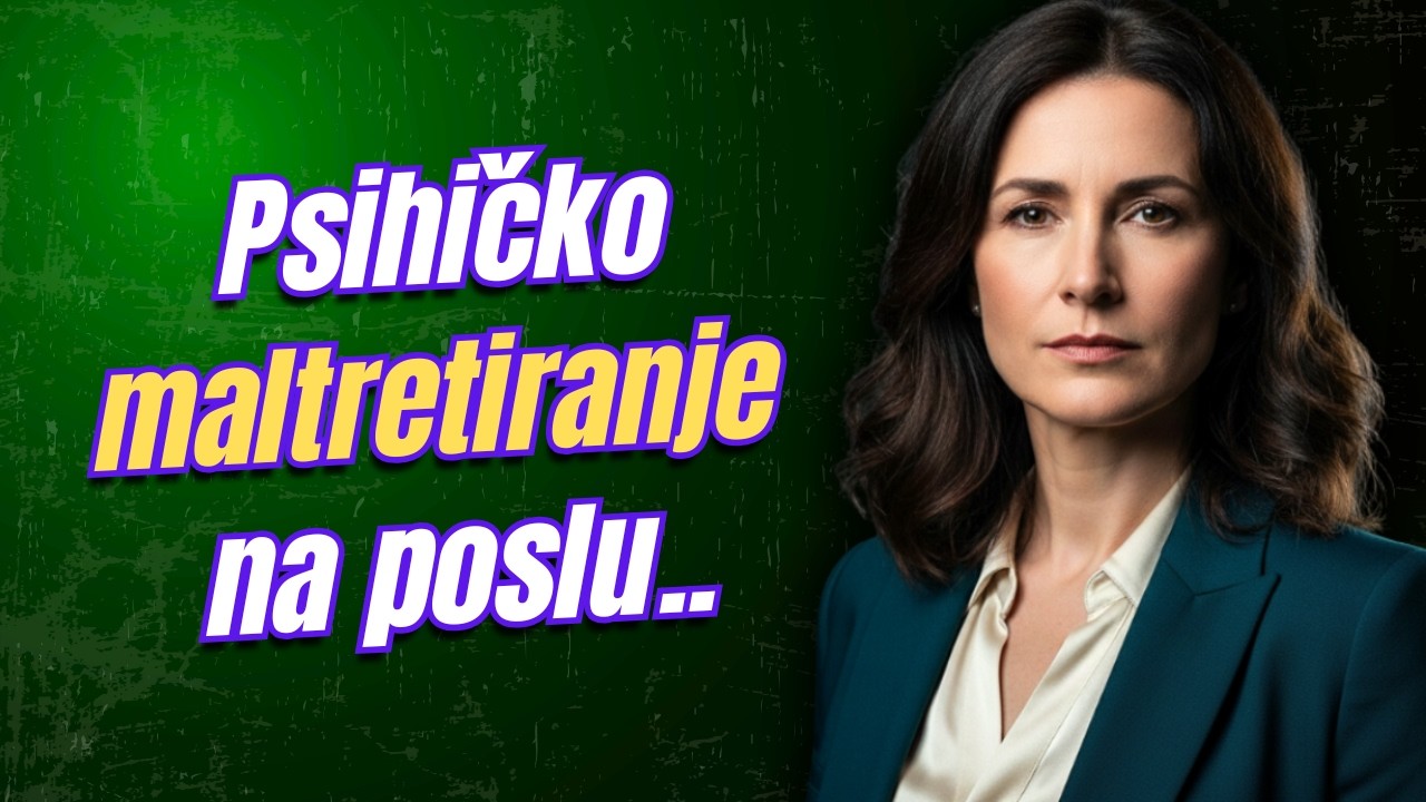 Psihičko maltretiranje na poslu i kako se sačuvati?
