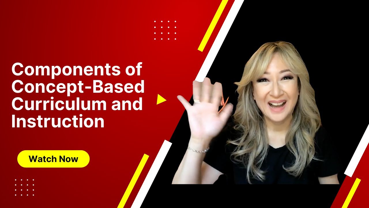 159. Components of Concept-Based Curriculum and Instruction