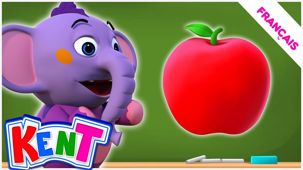 Devinez les noms des fruits | Jouez à des jeux avec Kent | Bébé Kent