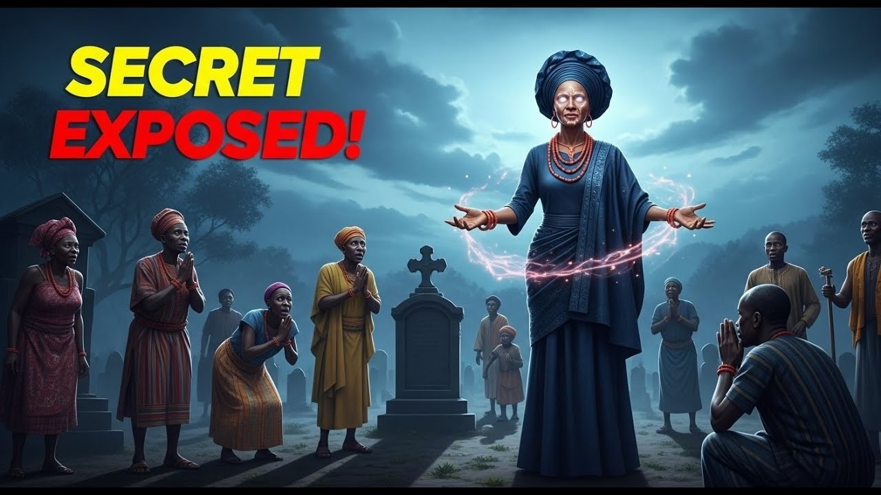 A Curse or a Gift? The Widow Who Stopped Time ⏳ | Dark African Myth | Chilling bedtime tales 🌙