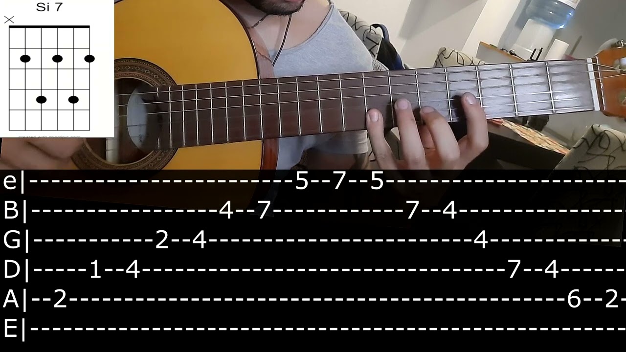 Ejercicios de Primera Guitarra #8 | Arpegios sobre Acordes - Tonalidad de Mi menor