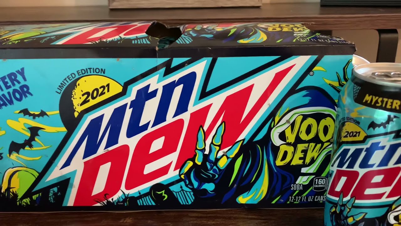 2021 Mystery Flavor Mountain Dew Voodew Taste and Review /Halloween Dew