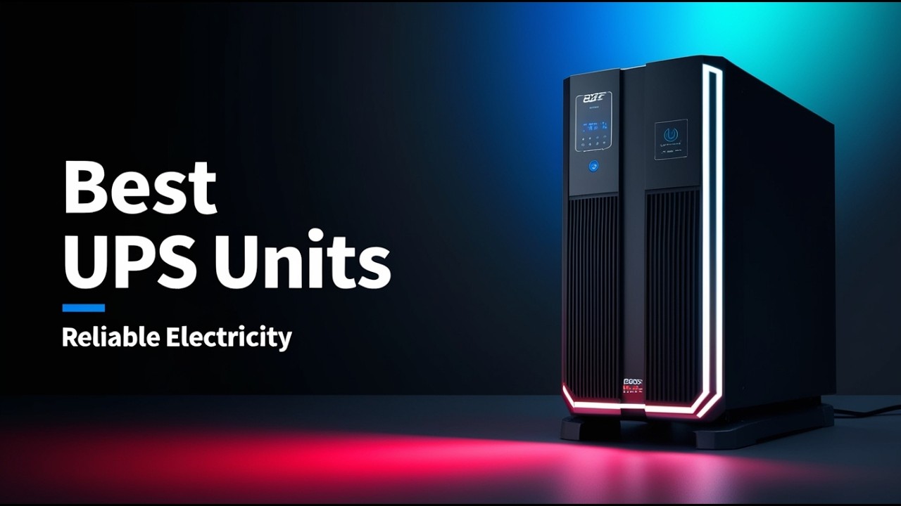 5 Best UPS Power Backup Units for Reliable Electricity
