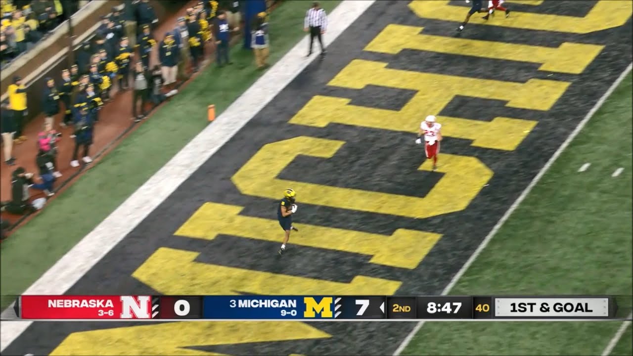 2022: Michigan 34 Nebraska 3