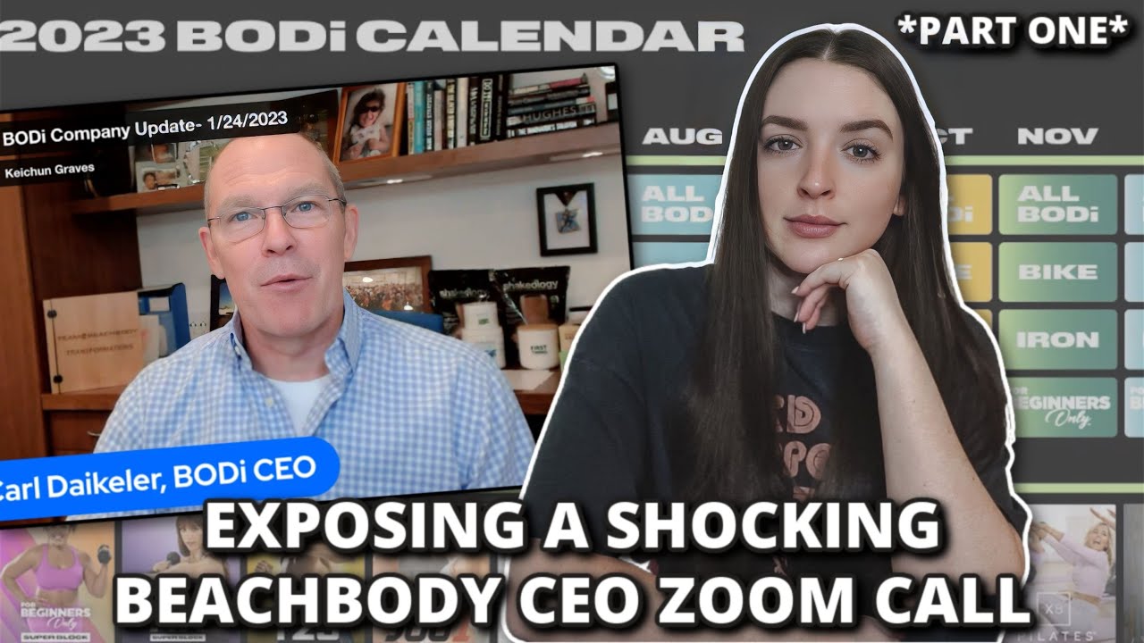 EXPOSING A BEACHBODY CEO ZOOM CALL *New Beachbody Scam* #antimlm