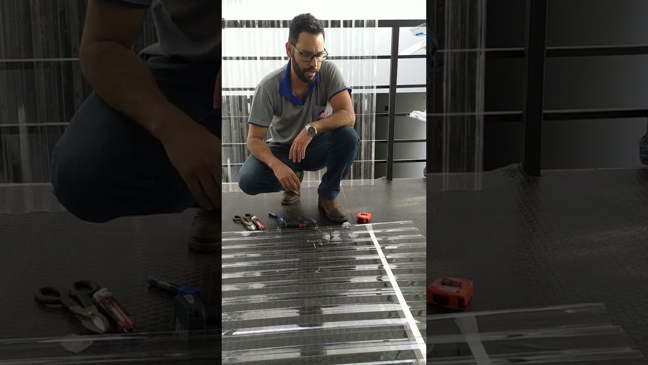 tutorial de como instalar telha Ajover Greca a venda na loja Ávila materiais