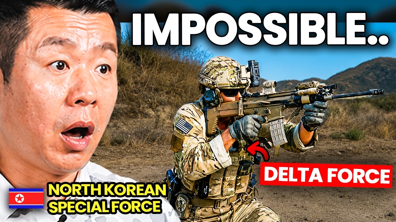 North Korean Special Ops Shocked by DELTA FORCE Training for the First Time (World's BEST)