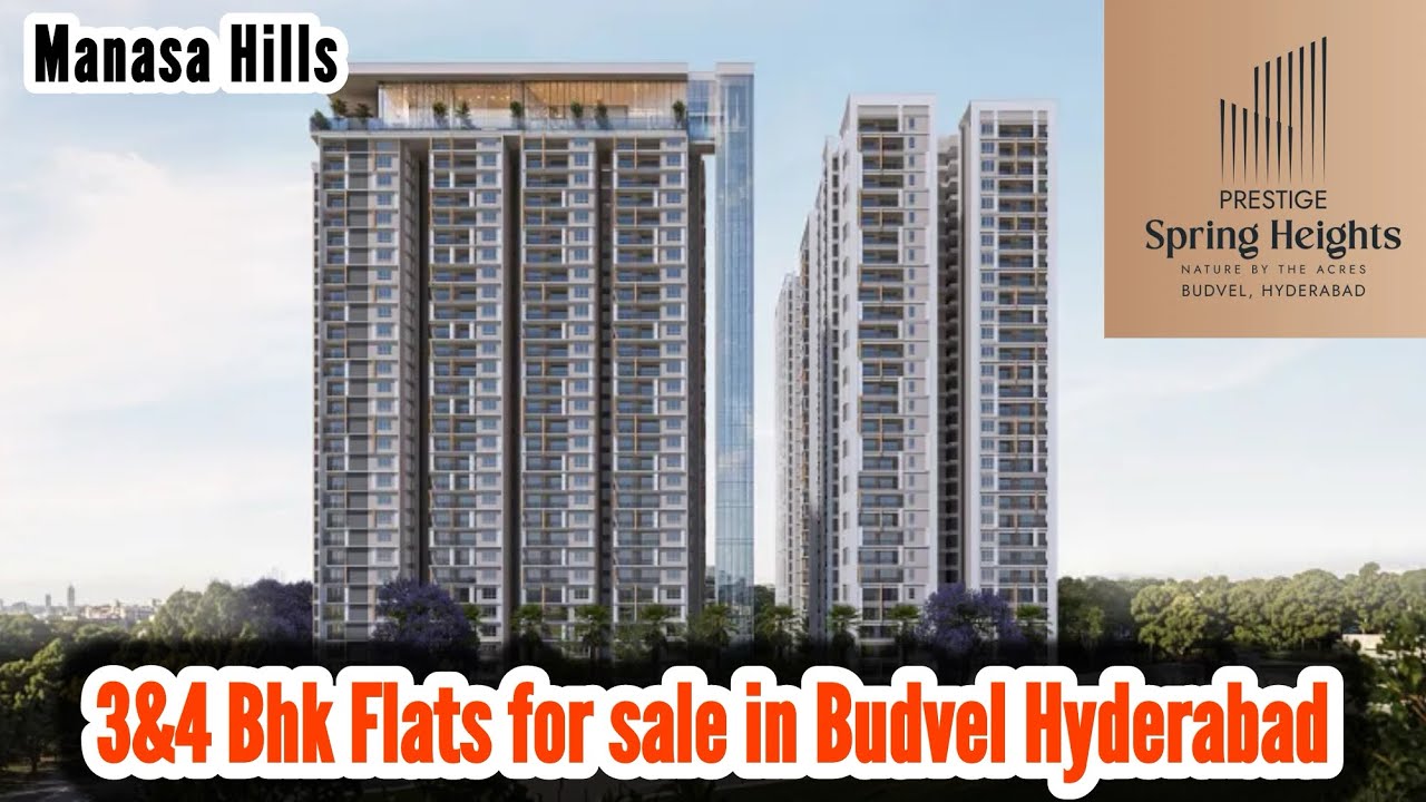 Prestige Spring Heights Hyderabad | Трёхкомнатные квартиры в Prestige Budvel | Удобства, связь, цены