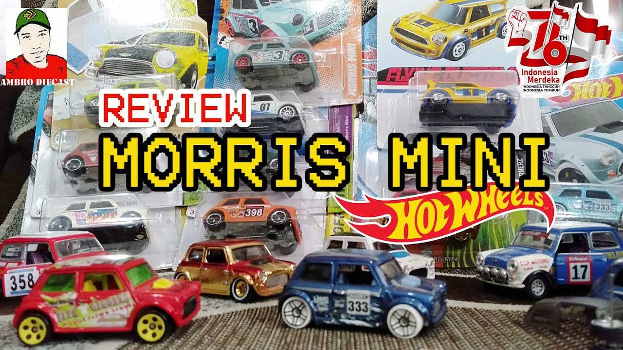 REVIEW SINGKAT HOTWHEELS MORRIS MINI COOPER, MATCHBOX & BURAGO
