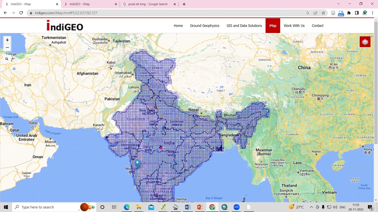 RS & GIS QA19 — Как найти номер топографического листа геодезии Индии для любого местоположения